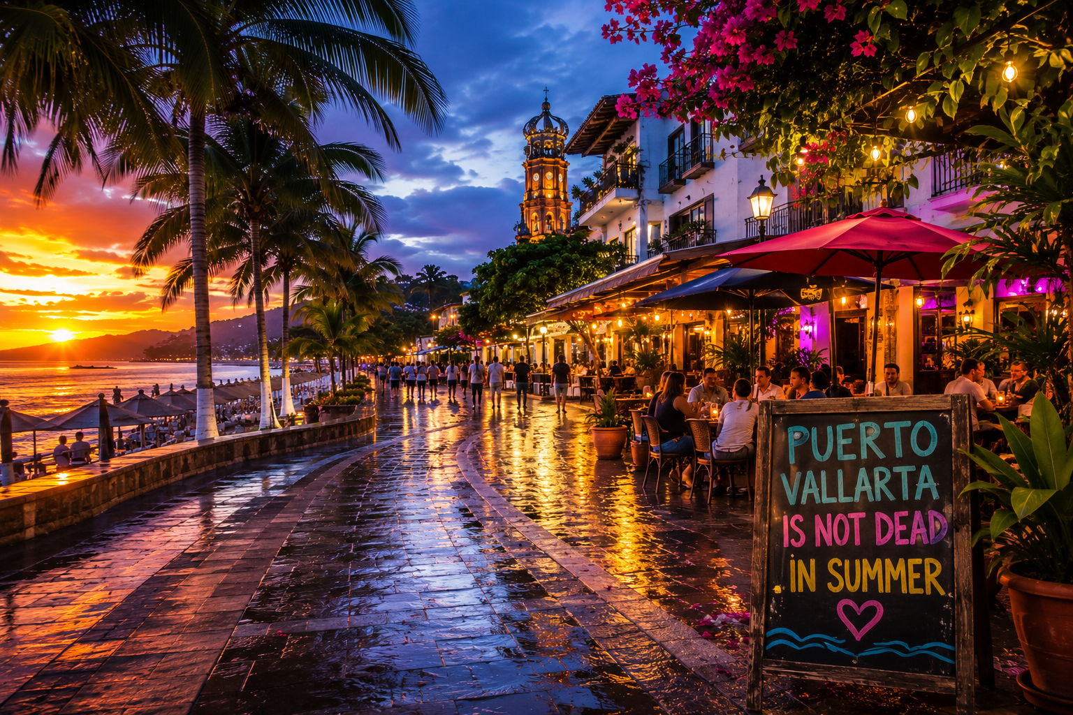 Puerto Vallarta Is Not Dead In Summer