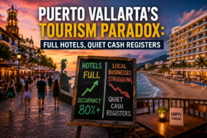 Puerto Vallarta’s Tourism Paradox: Full Hotels, Quiet Cash Registers
