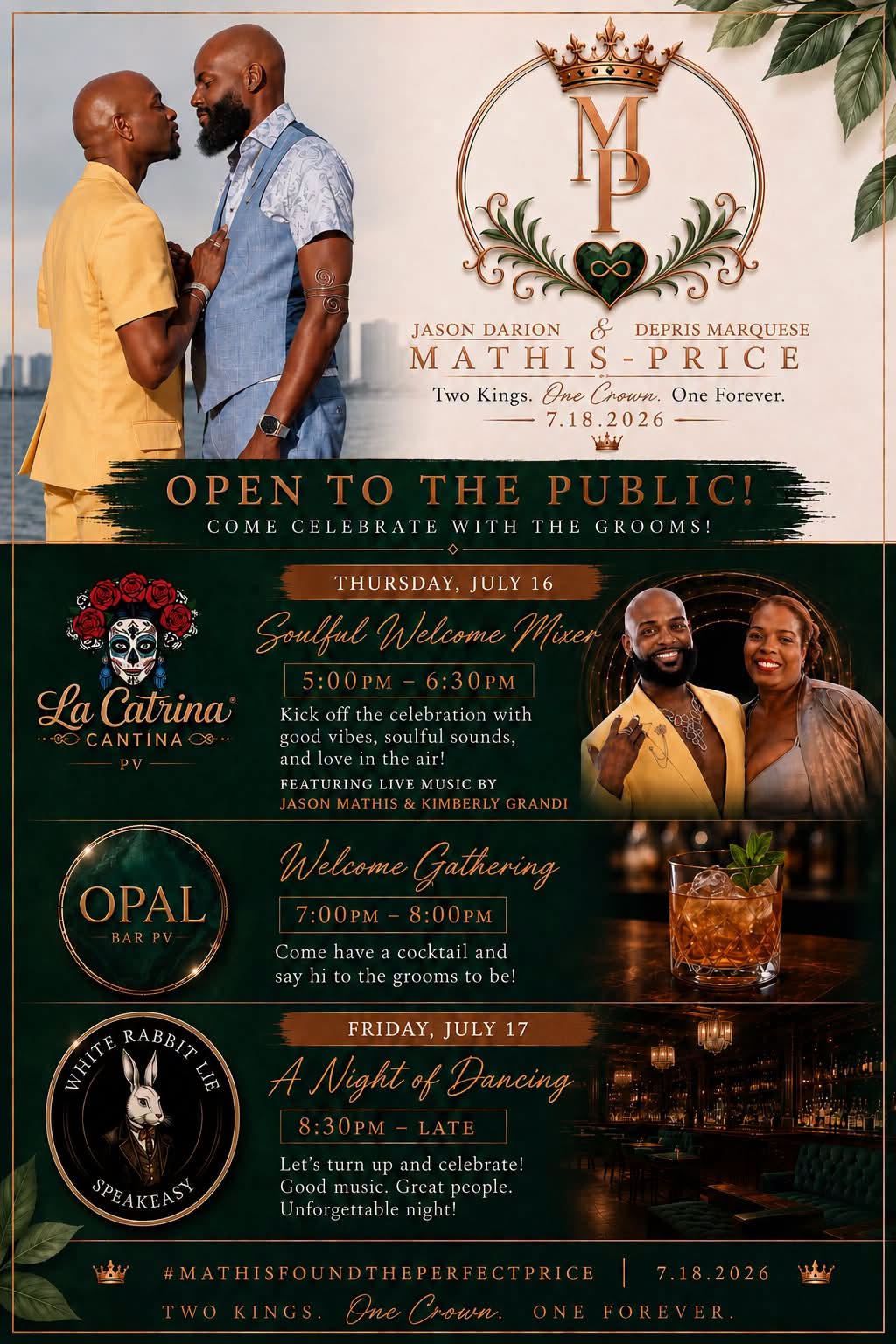 Soulful Welcome Week Is Here: Celebrate Jason Mathis and Depris Price in Puerto Vallarta