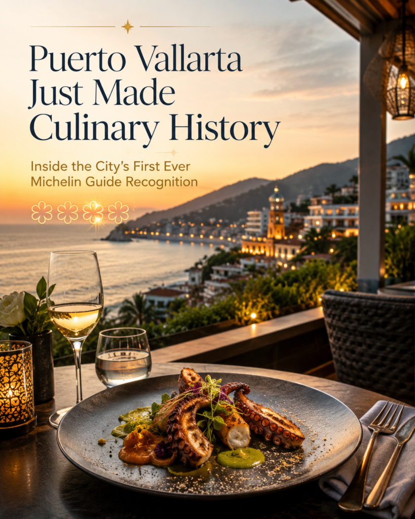 Puerto Vallarta Just Made Culinary History: Inside the City’s First Ever Michelin Guide Recognition