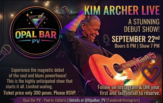 KIM ARCHER MAKES HER OPAL BAR PV DEBUT SEPTEMBER 22 — AND THIS IS ONE YOU MAY WANT TO RESERVE EARLY